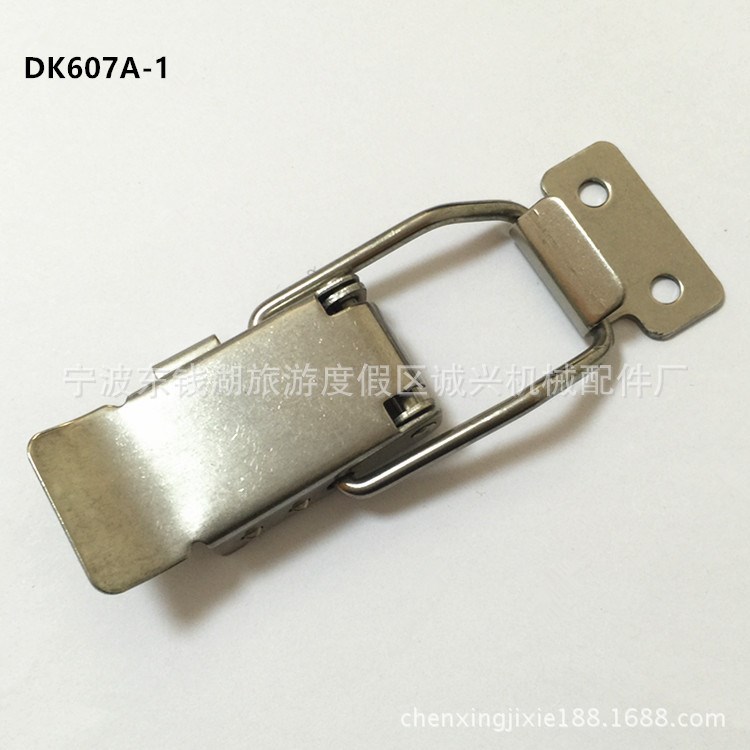 DK607A-1不锈钢箱包搭扣鸭嘴式锁扣设备箱航空箱搭扣工具箱搭扣