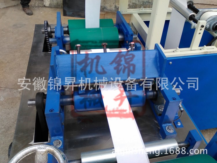 無紡布柔巾卷點斷折疊機杭州美容卷點斷復卷設備無紡布點斷機