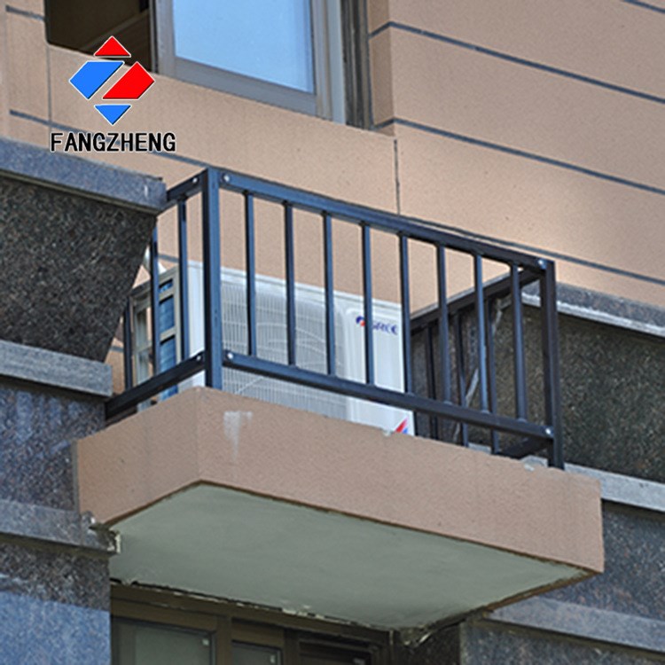 临朐护栏空调护栏阳台铁艺护栏空调悬挂防护栏室外防护栏杆