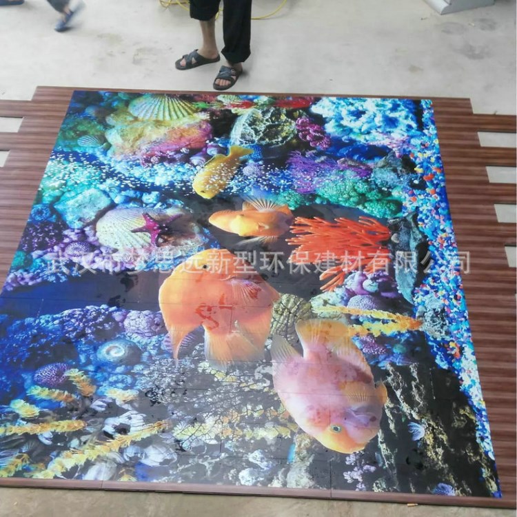 廠家推薦 3D藝術地板 復合3D藝術地板 耐磨3D藝術地板