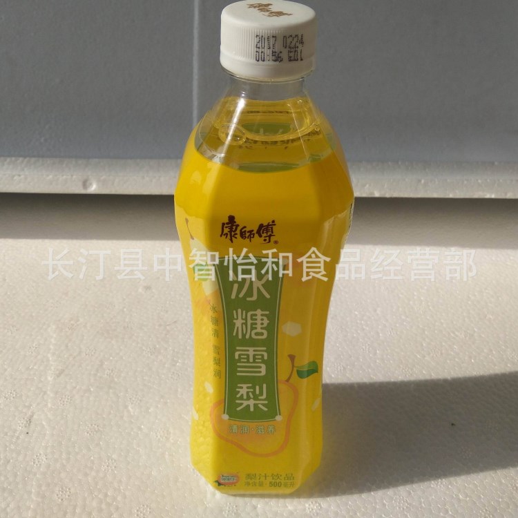 康师傅冰糖雪梨 梨汁饮品 500ml  无色素无防腐剂