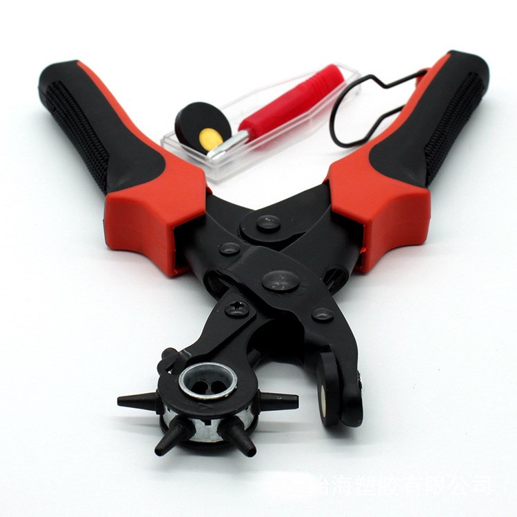 廠家直銷 皮帶帶身打孔夾 腰帶表帶合金打孔鉗 褲帶圓孔打孔器