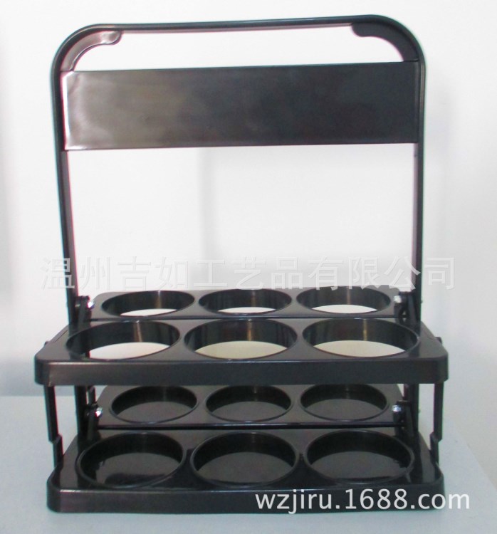 廠家直銷小號PP材質(zhì)330ml塑料啤酒提籃
