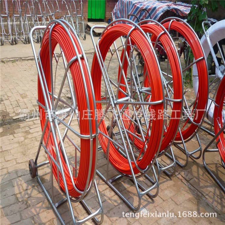 玻璃鋼穿線器穿管器 電纜穿線器引線器 管道穿孔器 穿纜器穿線棒