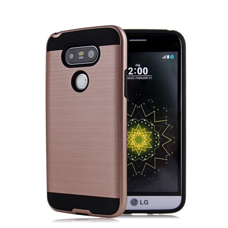 LG G5手机壳新款韩国verus手机套创意拉丝战神二合一手机保护套