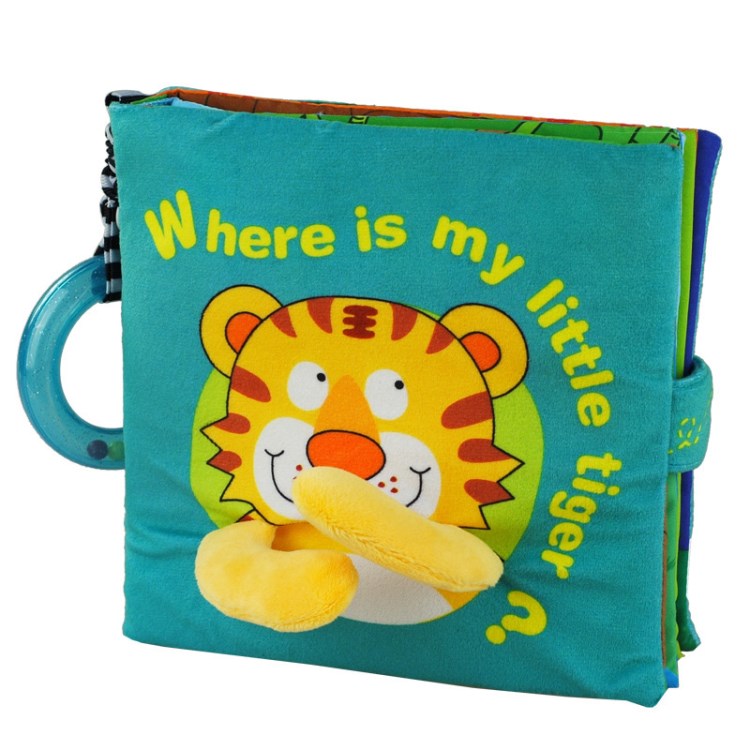 LALABABY拉拉布書立體書Where is my little tiger我的小老虎在