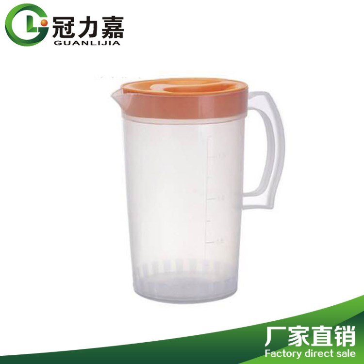 塑料超大容量2400冷水壺 果汁壺 奶茶專用器具 酒水扎壺 玉米壺