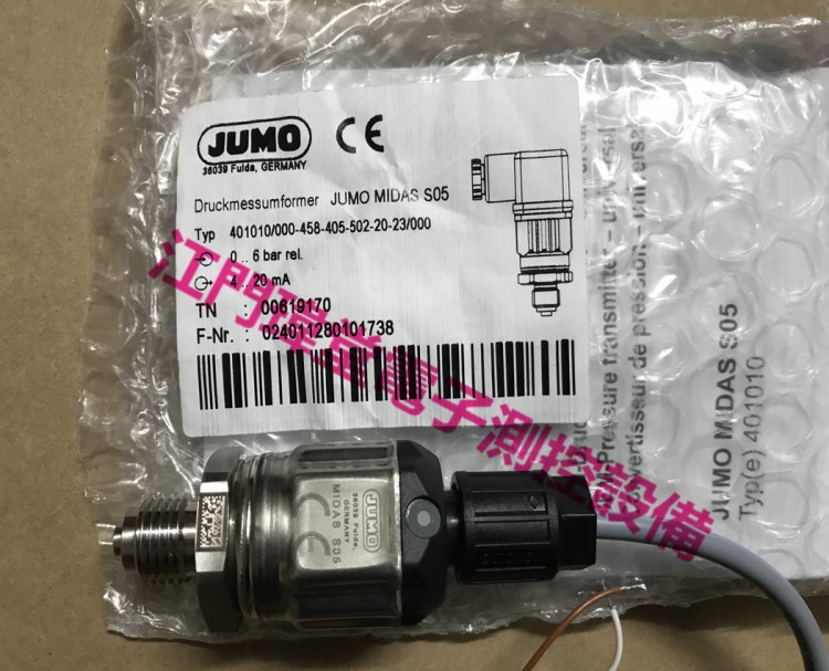 現貨401010/000壓力變送器0-6bar久茂JUMO全新原裝