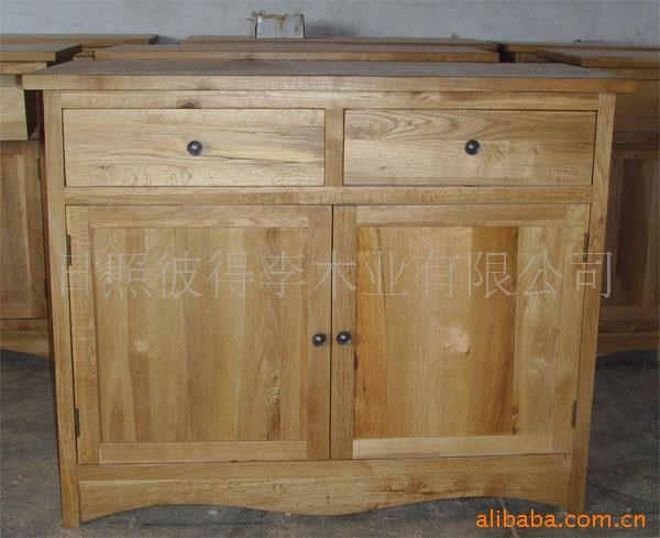 供應歐式白橡木菜櫥、碗碟柜、邊柜(Dresser Base)