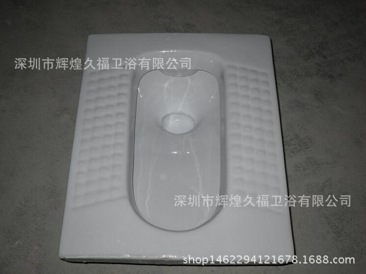 蹲便器防臭坐廁ALD513C家用工程前出水后出水陶瓷衛生間馬桶衛浴