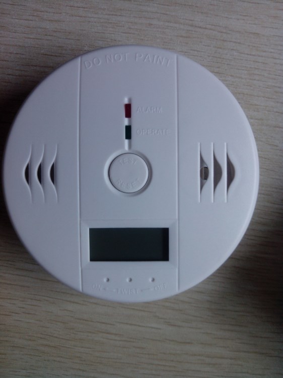 吸頂型電池供電家用一氧化碳報警器 蜂窩煤氣中毒報警器 CO報警器