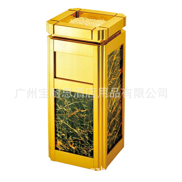 海棠角果皮桶 酒店垃圾桶垃圾筒 煙灰座果皮桶 KTV酒吧垃圾箱