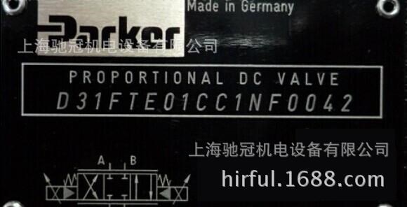 派克比例閥|D31FTE01CC1NF00|Parker換向閥|02131257197