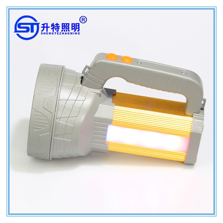 強(qiáng)光手電筒 led 探照燈 戶外手提式巡邏燈 多功能強(qiáng)光巡檢電筒