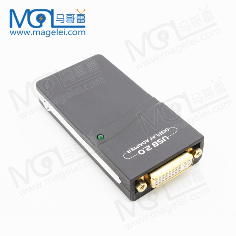 USB外置擴展 usb顯卡 USB轉(zhuǎn)VGA/DVI/HDMI 視頻轉(zhuǎn)換器 USB2.0UGA