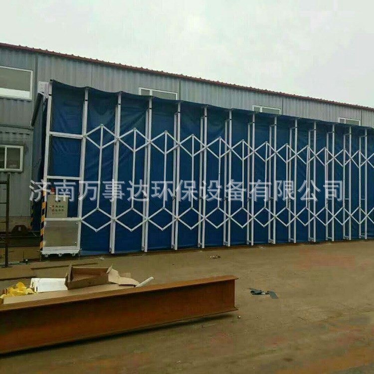 廠家生產(chǎn) 移動伸縮噴漆房 簡易自動伸縮噴漆房 移動伸縮式噴漆房