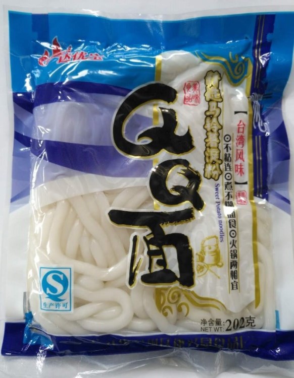 麻辣燙食材爽口182gQQ面 精選土豆粉批發(fā)