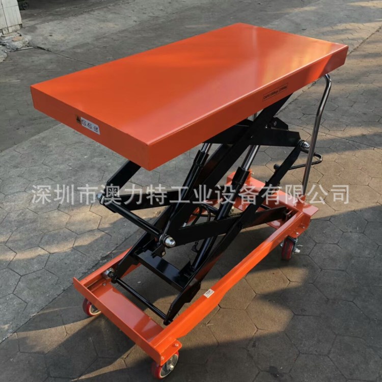 1T/1.7米手動(dòng)升降平臺(tái)車升降平臺(tái)車手拉移動(dòng)升降平臺(tái)車模具平臺(tái)車
