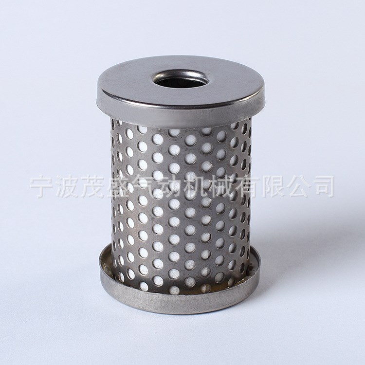 工業(yè)噪聲控制不銹鋼氣動(dòng)接頭 板式組合氣動(dòng)消聲器 銅濾芯消聲器