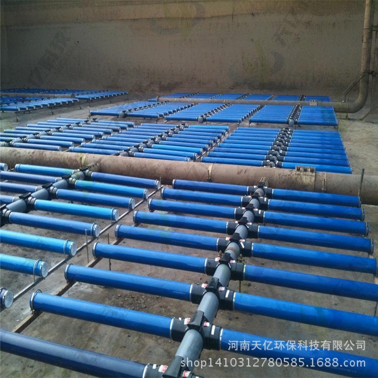 天億Ф65管式微孔曝氣器、工業廢水用膜片曝氣管