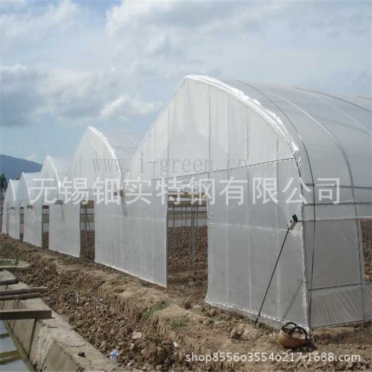 大棚廠直銷連棟溫室大棚 連體大棚骨架 配件