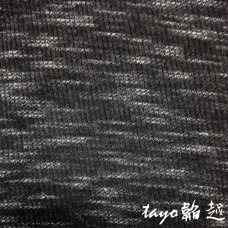 【韜越】現貨33sTR9010段彩紗 滌人棉竹節針織紗線 滌粘混紡紗線