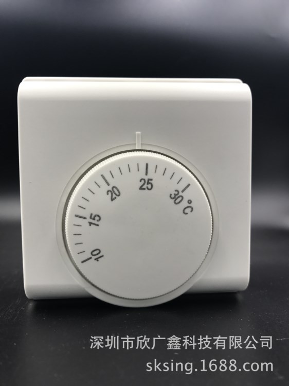 SK2000A房間溫度控制器 機械式溫控器 6A中央空調(diào)溫控器 清倉