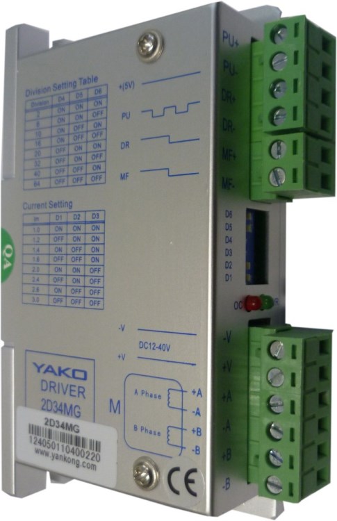 廠價直銷研控二相步進電機驅(qū)動器YKD2304M