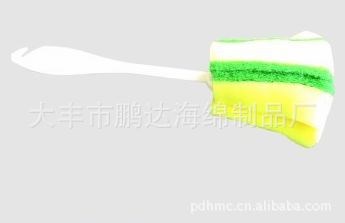 供應(yīng)家庭用塑料海綿刷 【廠家直銷 量大價優(yōu)】&mdash;&mdash;大豐鵬達海綿