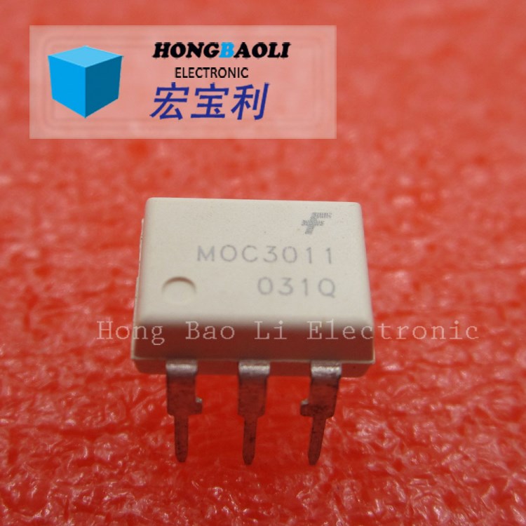 MOC3011 光耦 光電耦合器 DIP-6 3011 仙童FSC 宏寶利電子