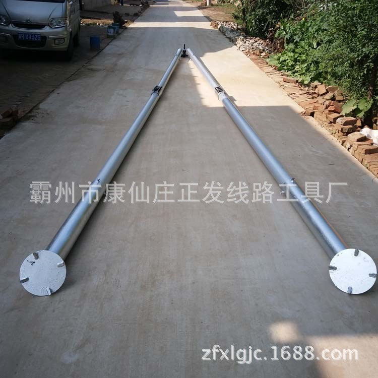 供應 鋁合金人字抱桿 人字扒桿 帶人力絞磨 抱桿 可定制