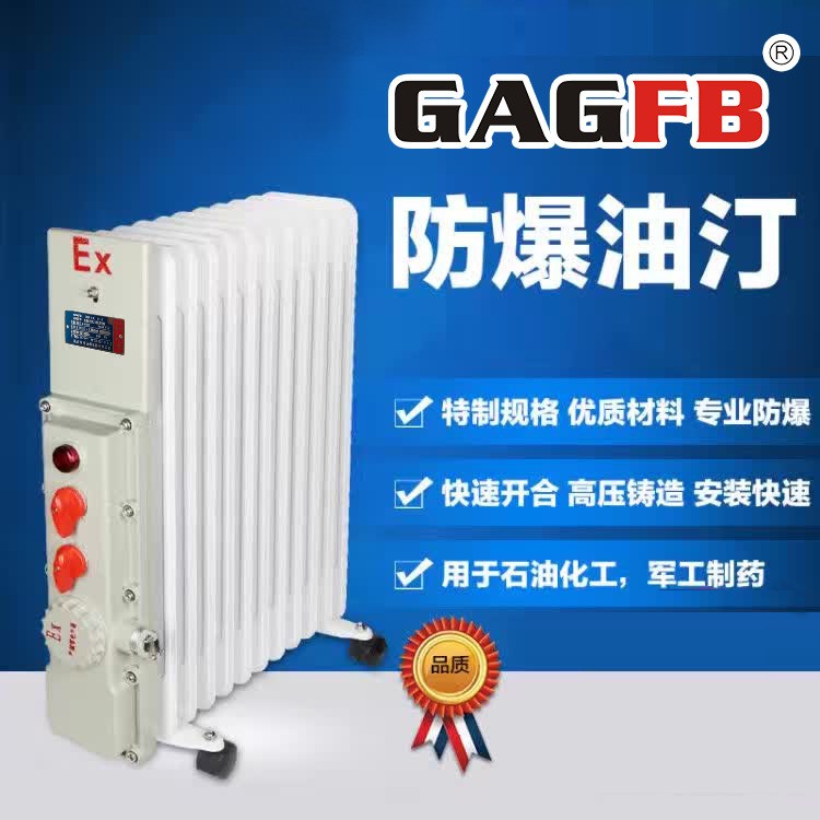 廠家直銷BDR防爆油汀密閉式防爆電暖器氣1500W