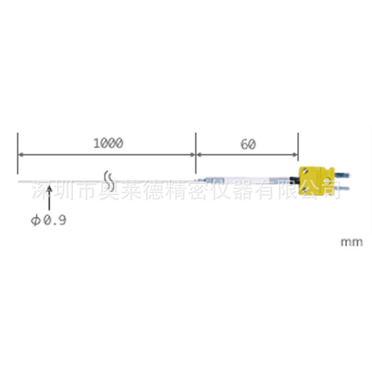 日本anritsu安立溫度計(jì)探頭SF-K-100-ANP 極細(xì)內(nèi)部溫度傳感器