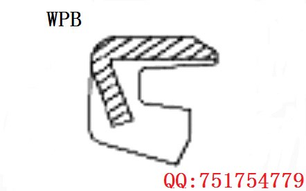 供应工业钢筒WPB骨架防尘圈 反向唇口防尘密封圈 耐磨损 耐挤压
