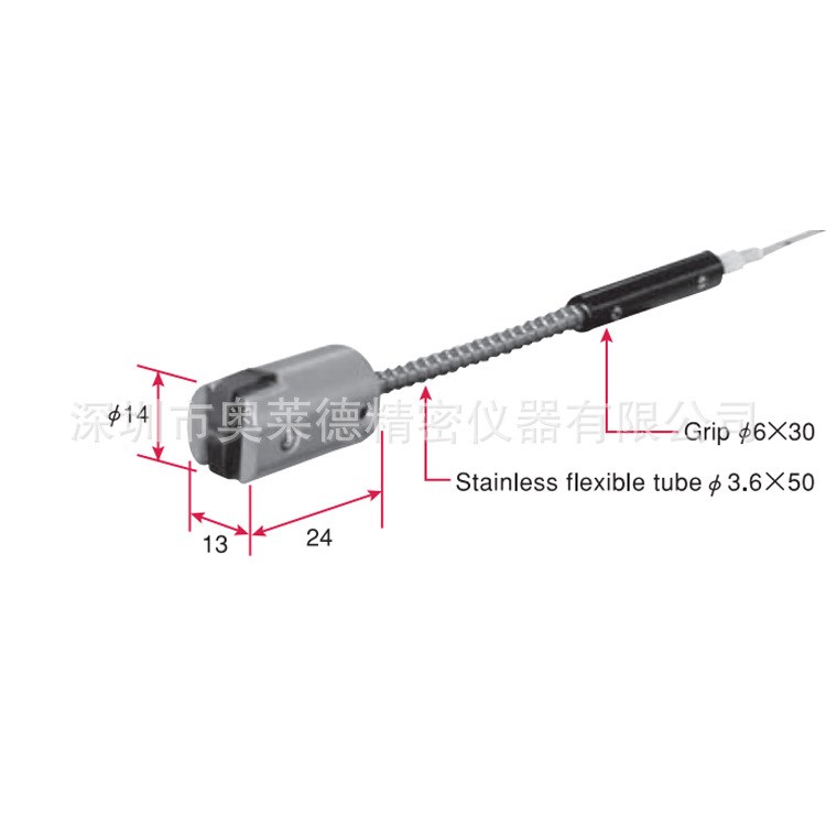 anritsu安立表面溫度傳感器MG-24K-GW1-ANP 磁性測溫探頭 熱電偶