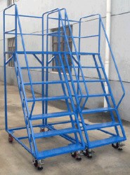 廠家供應 倉庫登高梯 惠州登高車 光明爬高梯