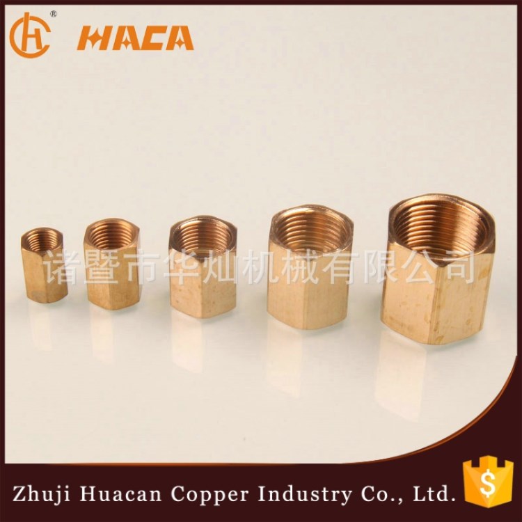 廠家出售 HC-1021銅內(nèi)牙直通 六角管古 直通銅接頭