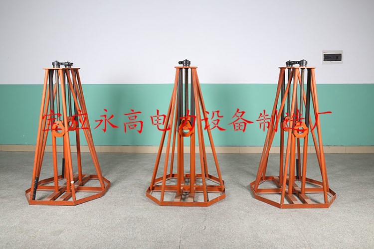 大型液壓電纜放線架/ 10噸梯形電纜放線架 /電纜放線盤