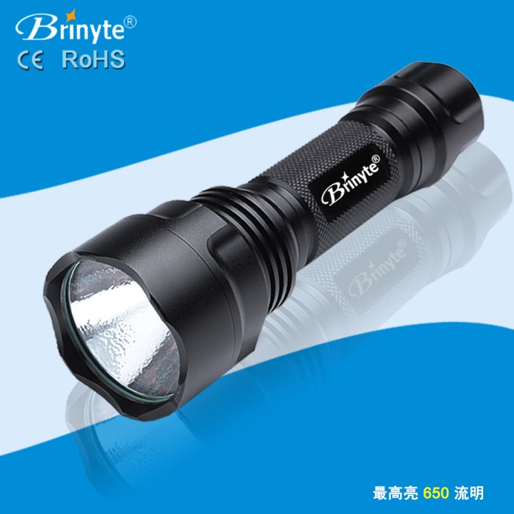 廠家直銷Brinyte B28 cree led強光手電筒充電電池設(shè)備檢修手電