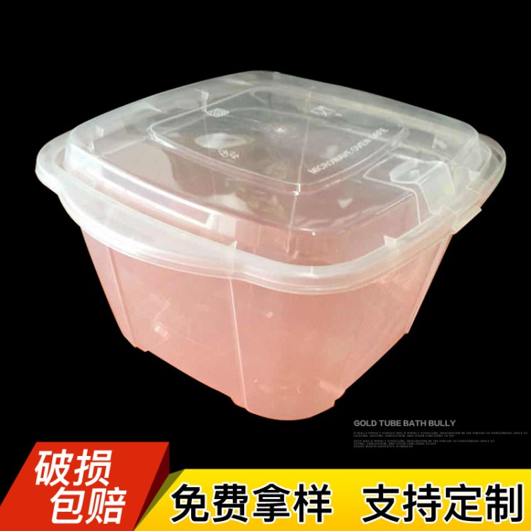 一次性快餐盒批發 塑料外賣打包加厚飯盒 快餐便當碗 餐盒 外賣