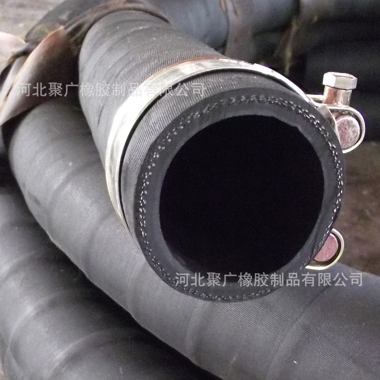 廠家供應 黑色夾布膠管 橡膠輸水管 低壓夾線輸水膠管 空氣膠管