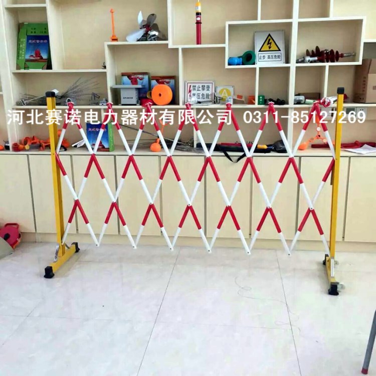 玻璃鋼管伸縮圍欄管式圍欄 絕緣施工圍欄組合型可移動式絕緣圍欄