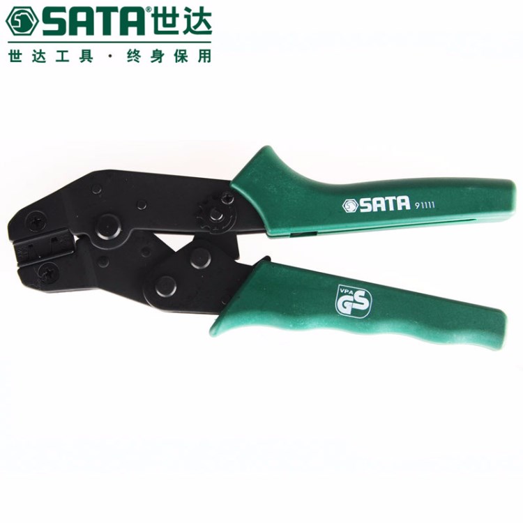 SATA/世達手動工具壓線鉗91111壓接鉗網(wǎng)線鉗子精密電腦端子7.5&quot;