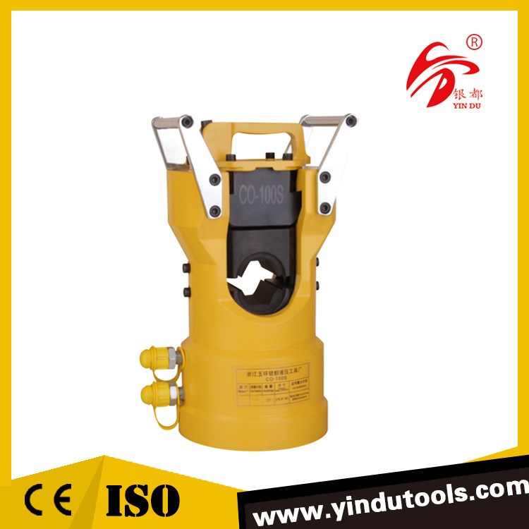 銀都 液壓壓接鉗 液壓油缸co-100s 100噸壓接機(jī)雙回路油缸