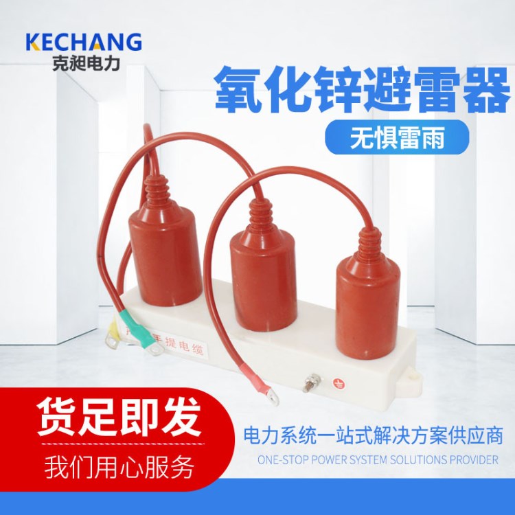 三相組合式避雷器過電壓保護(hù)器6kv復(fù)合外套電機(jī)型TBP-A-7.6F/131