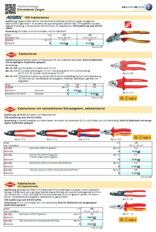 哈恩庫(kù)博 鋼筋切斷鉗電纜剪鉗電工電纜剪棘輪電纜剪鋼絲剪斜切剪