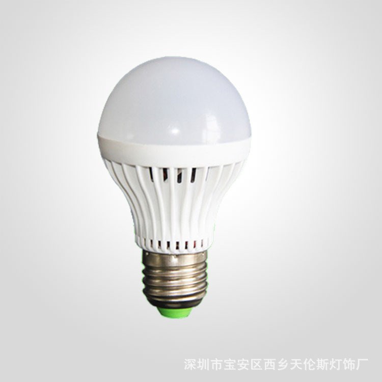 新品lde3W5W7W24W36W50节能LED光源贴片塑料球泡灯具E27螺口灯泡