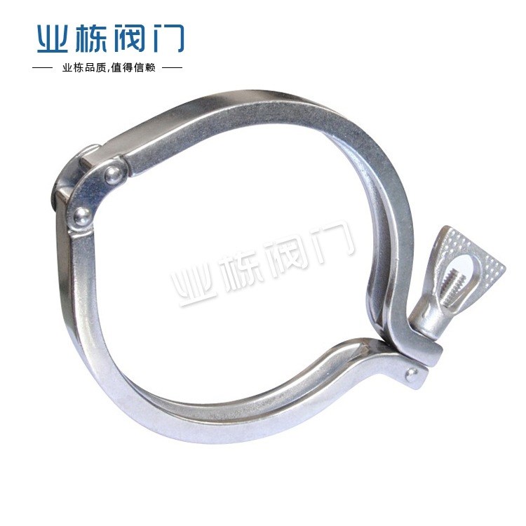 誠信廠家供應(yīng) 出售高壓卡箍 供應(yīng) 304不銹鋼快裝卡箍 雙銷卡箍