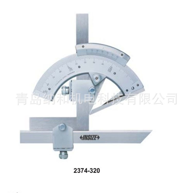 英示/INSIZE 2374-320不锈钢角度尺0-320