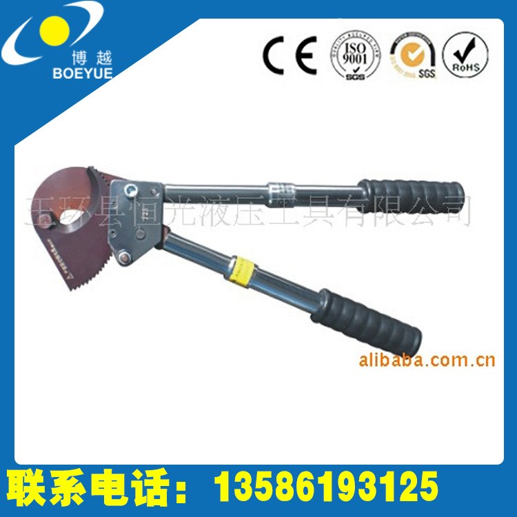 供應(yīng)棘輪式電纜剪J2 臺州博越牌鋼絲繩切斷剪采購,批發(fā)